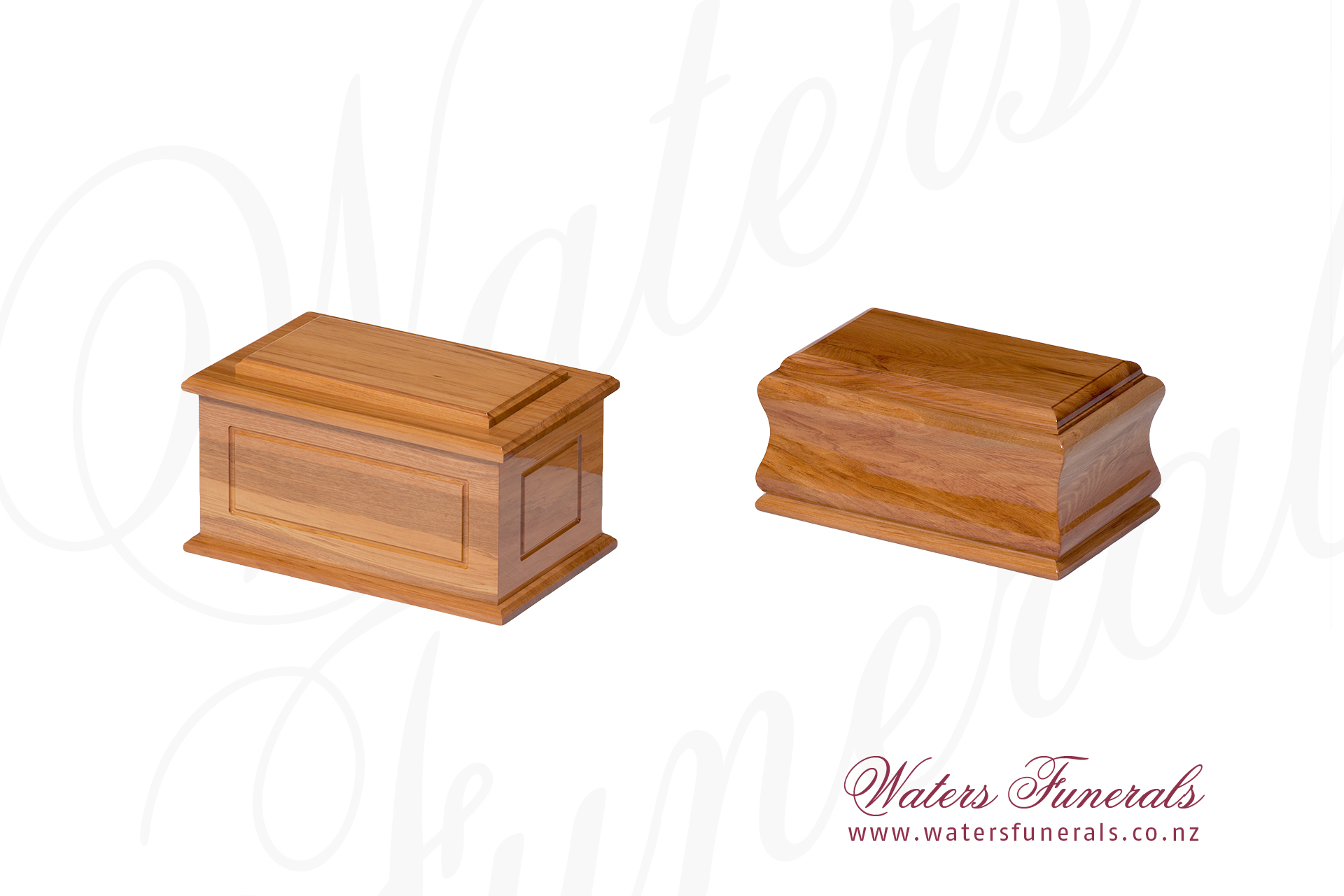 Solid Wood Urns